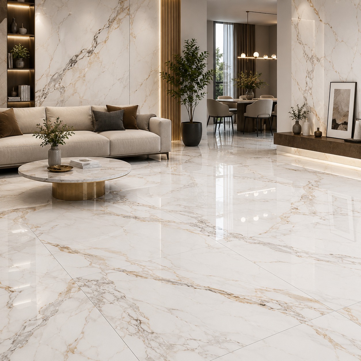 Marble Effect Tiles